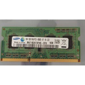 Samsung 1GB 1Rx8 PC3-8500S M471B2873FHS-CF8 RAM Laptop Memory SODIMM Chip